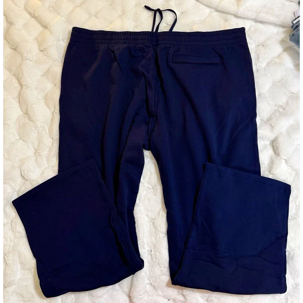 Under Armour UA Rival Fleece Pants Men's 4XL Big & Tall Blue Loose Drawstring